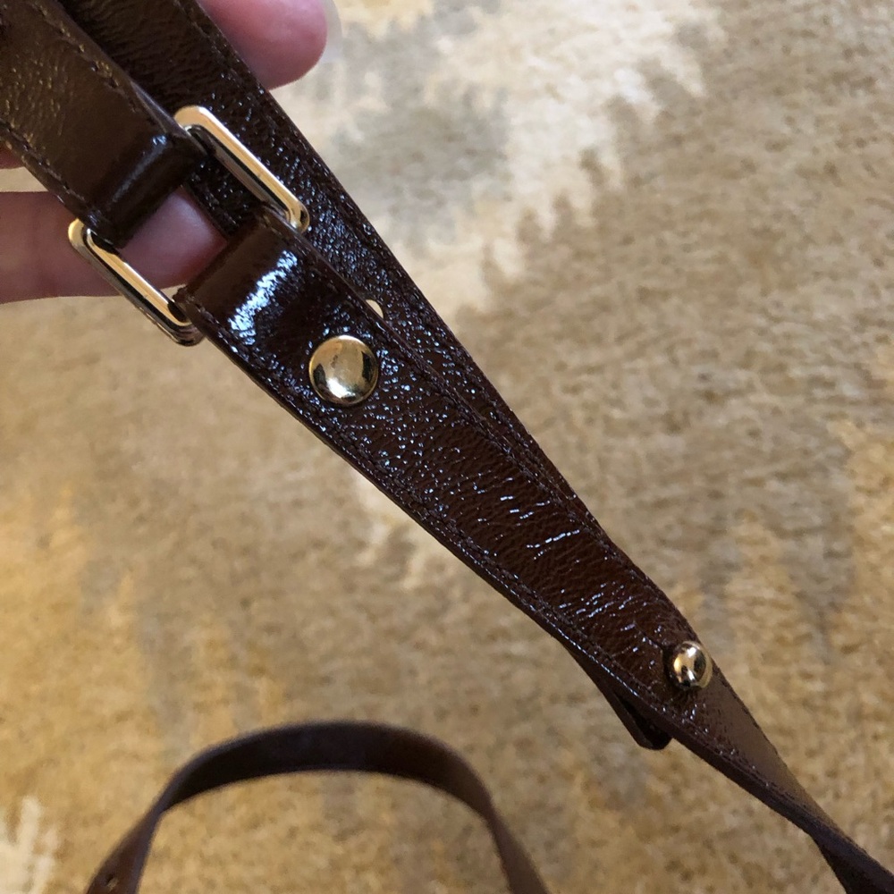 Brahmin Mini Asher Handbag In Brown Patina Dorati Excellent Condition! - Picture 14 of 16